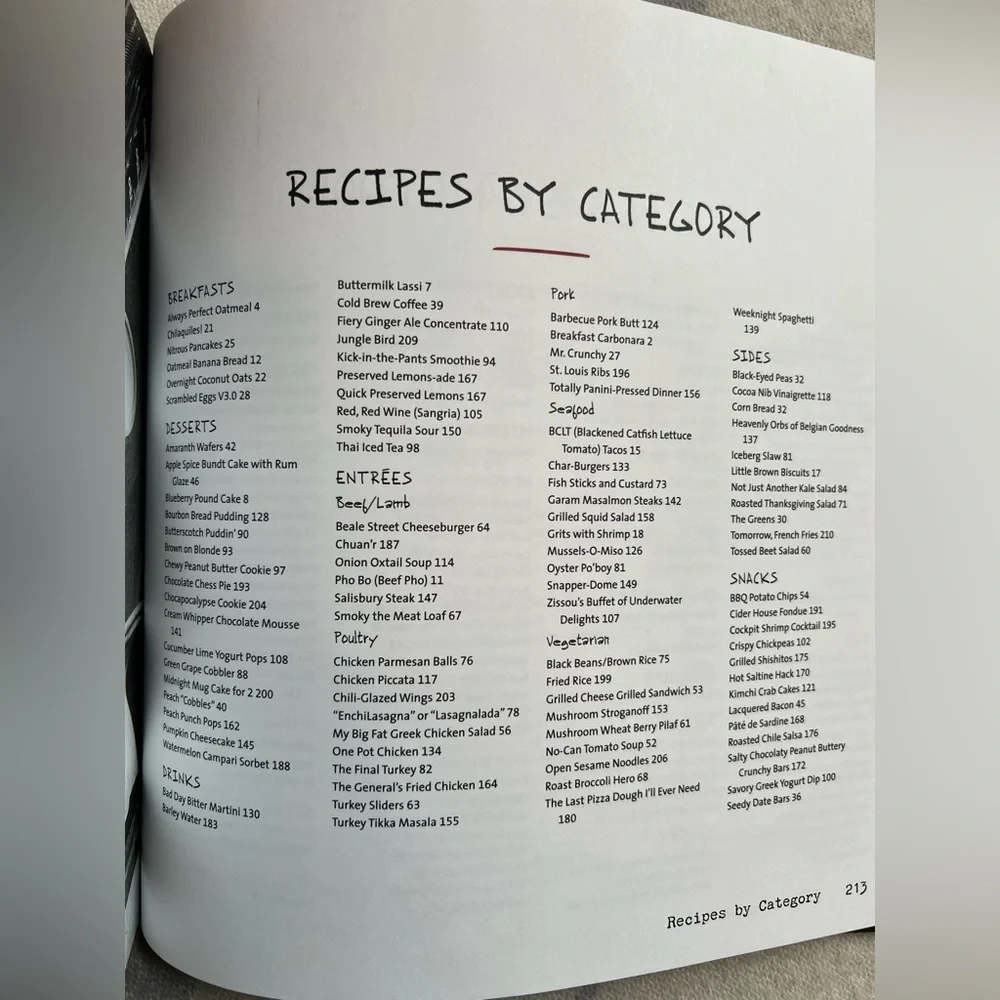 Everyday Day Cook Book by Alton Brown